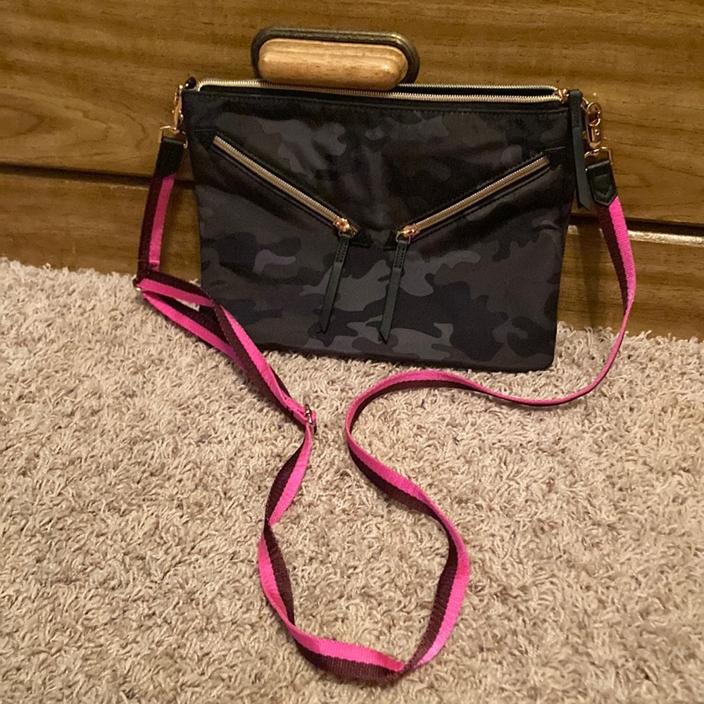 Stella and Dot Black Clutch